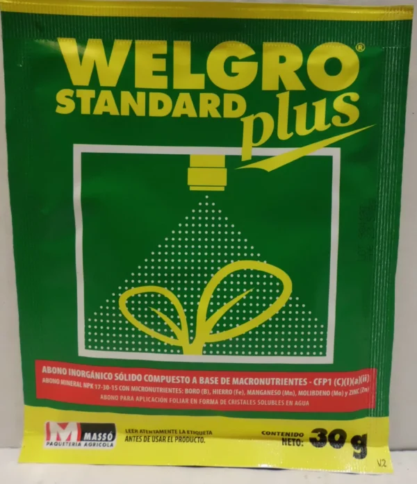 Welgro standard plus frente