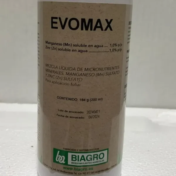 Evomax frente