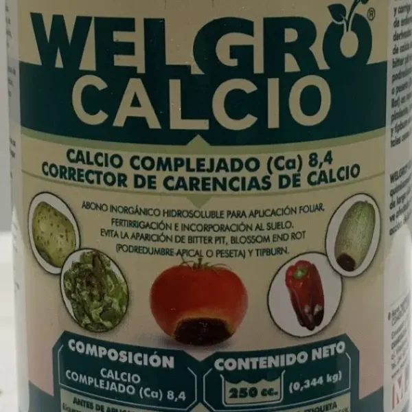 Welgro calcio 250 frente