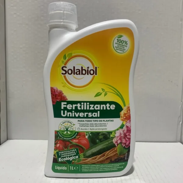 Fertilizante solabiol frente