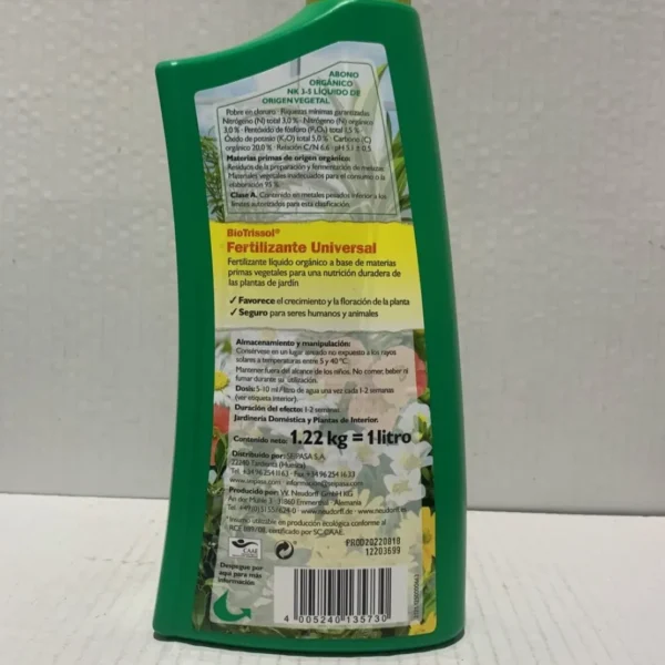 Fertilizante universal neudorff instrucciones