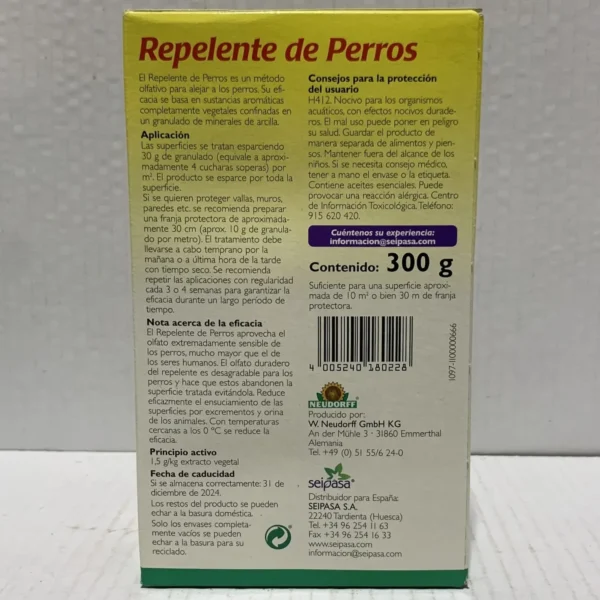 Repelente de perros neudorff instrucciones