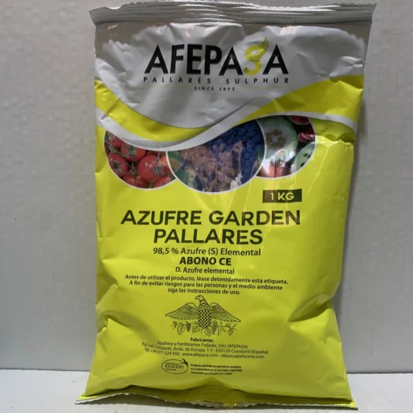 Azufre garden pallares