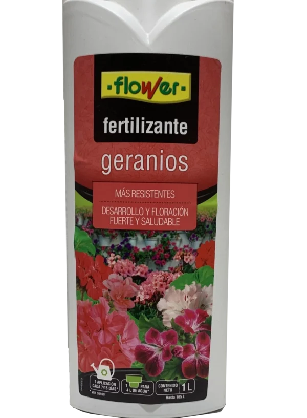 Flower fertilizante geranios