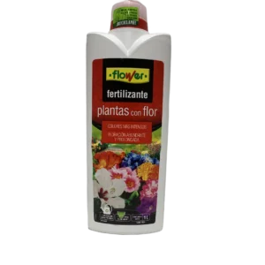 Fertilizante para plantas en flor