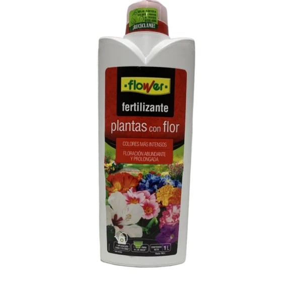 Fertilizante para plantas en flor