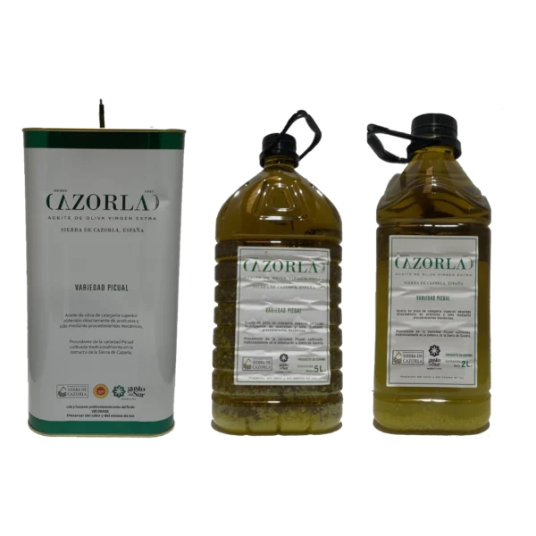 Aceite de oliva Sierra de Cazorla 2L-5L